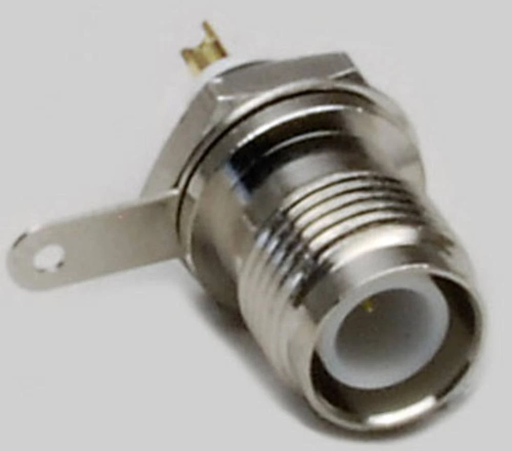 TNC-reverzni utični konektor, utičnica, ugradbeni, vertikalni, 50 BKL Electronic 0419411 1 kom. slika