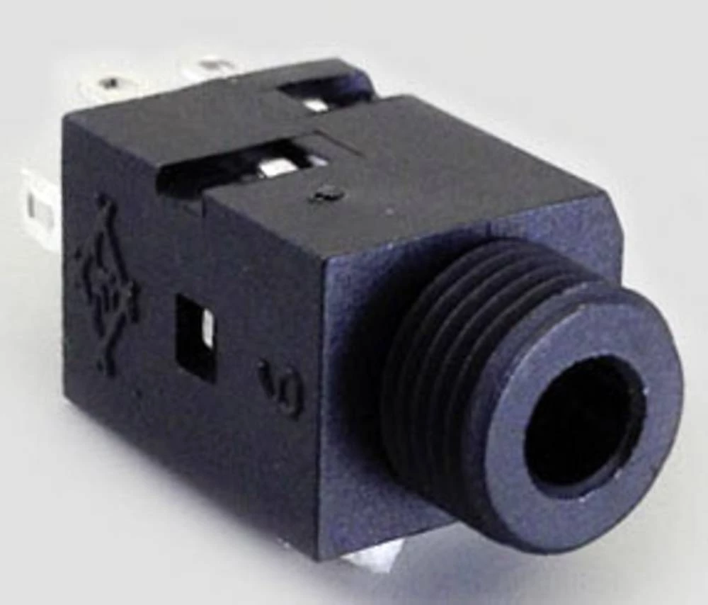 Klinken utični konektor 3.5 mm utičnica, ugradbeni, vertikalni, broj polova: 3 stereo, BKL Electronic 1109055 1 kom. slika