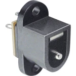 Niskonaponski konektor, tip preklopnega kontakta: otvarač, utičnica s prirubnicom 6.4 mm 2.5 mm BKL Electronic 072727 1 kom.