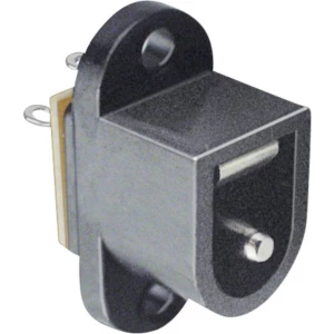 Niskonaponski konektor, tip preklopnega kontakta: otvarač, utičnica s prirubnicom 6.4 mm 2.5 mm BKL Electronic 072727 1 kom. slika
