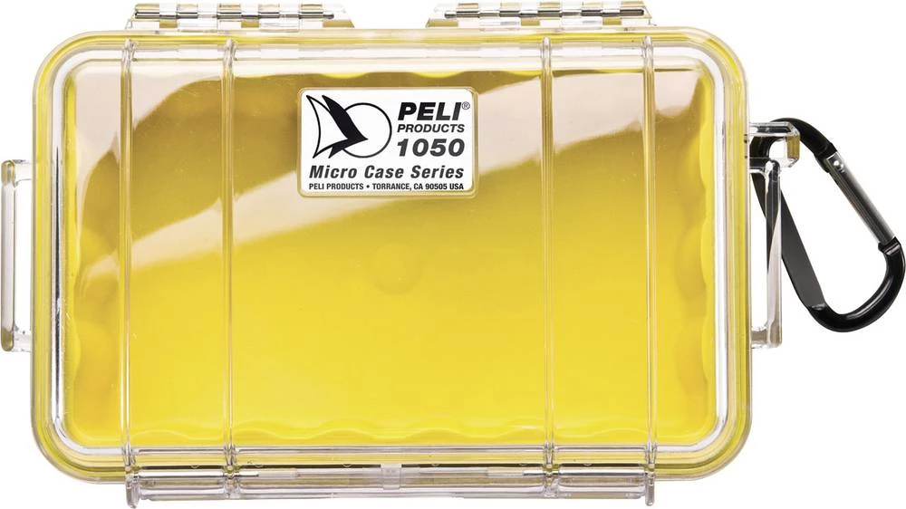 Kutija za korištenje vani 1050 PELI 1 l (Š x V x Db) 191 x 79 x 129 mm žuta, prozirna 1050-027-100E slika