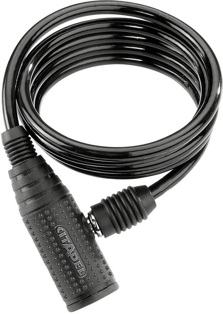 Kabelski lokot za bicikl Colombo 545 CC 20.120 E Citadel crna lokot na ključ slika