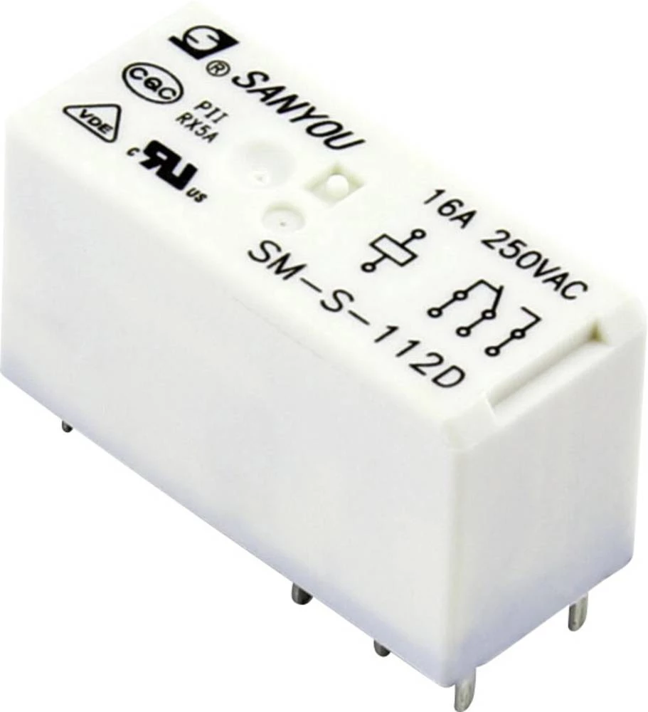 Relej za tiskanu pločicu 12 V/DC 20 A 1 preklopni SM-S-112D 1 kom. slika
