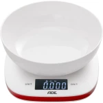 Digitalna kuhinjska vaga Amelie ADE, s mjernom posudom područje vaganja (maks.)=5 kg bijela-crvena