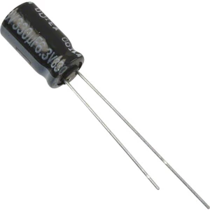Elektrolitski kondenzator, radijalno ožičen 5 mm 100 µF 25 V 20 % (promjer) 6.3 mm Panasonic EEU-FR1E101B 1 kom. slika