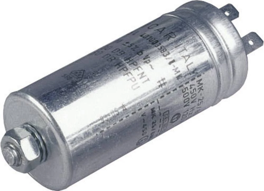 MKP-folijski kondenzator, radijalno ožičen 50 µF 500 V/AC 5 % ( x H) 55 mm x 128 mm 024033086895 1 kos slika