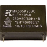 MKP-folijski kondenzator, radijalno ožičen 0.47 µF 250 V 10 % 22.5 mm ( x H) 16.5 mm x 7 mm MK250K474 1 kos