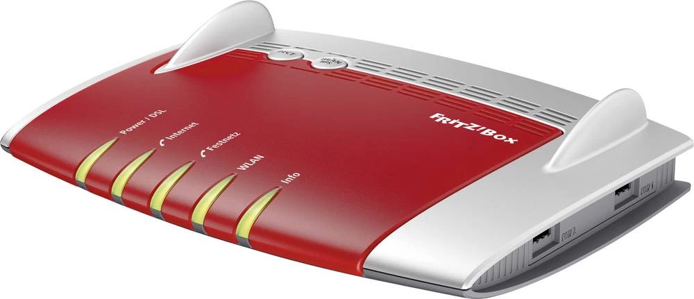 WLAN-Modem-Router - usmjerivač ADSL, ADSL2+, VDSL 2.4 GHz, 5 GHz 1750 MBit/s Gigabit-LAN AVM FRITZ!Box 7490 slika