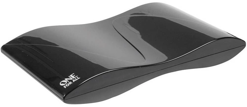 Aktivna DVB-T plosnata antena One For All za unutarnju primjenu 38 dB crna slika