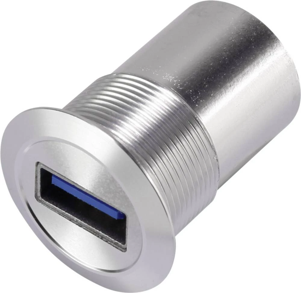 USB A podžbukla 3.0 utičnica, 1 x USB A 3.0 utičnica na USB C utikač 3.1 Conrad sadržaj 1 komad slika