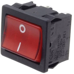Klecni prekidač 250 V 10 A 1 x isklop/uklop interBär 3628-295.22 zaporni 1 kom. slika