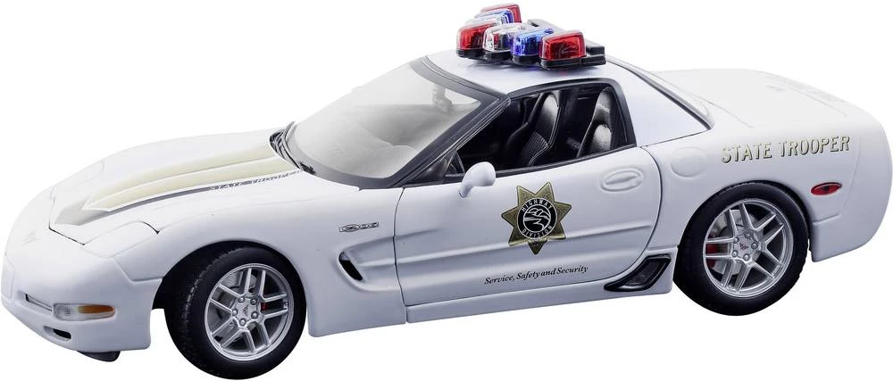 Model automobila Chevrolet Corvette Z06 Maisto 1:18 policijski automobil slika
