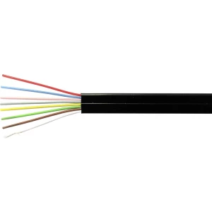 Telefonski kabel LiYY 8 x 0.12 mm crne boje metarski slika