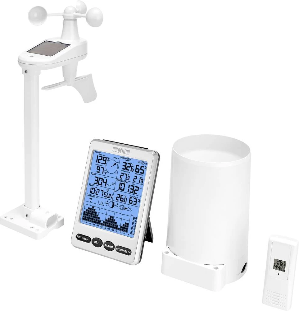 Bežična vremenska stanica Eurochron EFUS 750 prognoza za 12 do 24 sati slika