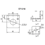 Nosač DataLogic ST-1218 (D x Š x V) 40 x 40 x 40 mm