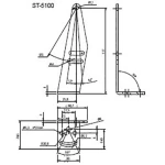 Nosač DataLogic ST-5100 (D x Š x V) 122.5 x 38.5 x 40.7 mm