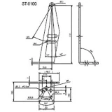 Nosač DataLogic ST-5100 (D x Š x V) 122.5 x 38.5 x 40.7 mm