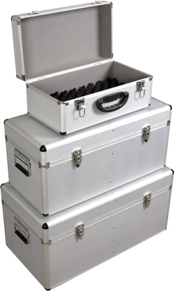 Kovčeg za korištenje vani 1827-3 Perel, komplet kovčega od aluminija slika