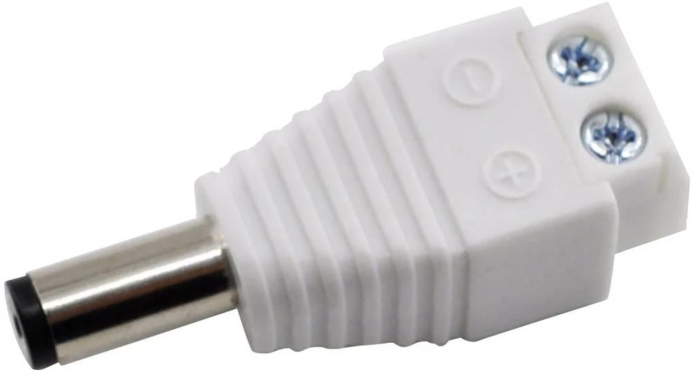 Niskonaponski muški priključak, ravan 5.5 mm 2.1 mm Conrad Components 1 kom. slika