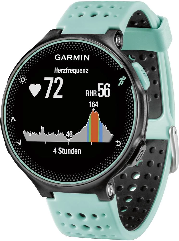 GPS sat za mjerenje pulsa s ugrađenim senzorom Forerunner 235 WHR Garmin Bluetooth ledeno plava slika