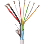 Alarmni kabel LiYY 6 x 0.22 mm + 2 x 0.75 mm bijele boje ELAN 27061 roba na metre