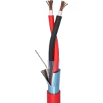 Kabel za protupožarni alarm LSZH 2 x 1.5 mm crvene boje ELAN 282151R roba na metre