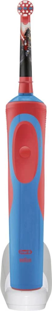 Dječja električna četkica za zube Stages Power Star Wars Oral-B rotirajuća/oscilirajuća crvena, plava slika