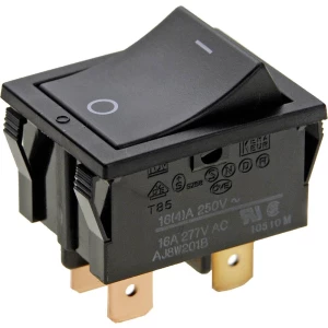 Klecni prekidač 250 V/AC 16 A 2 x isklop/uklop Panasonic AJ8W201BF zaskočno 1 kom. slika