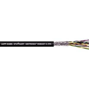 Bus vodič UNITRONIC® ROBUST C (TP) 1 x 2 x 0.5 mm crne boje LappKabel 1032118/100 100 m slika