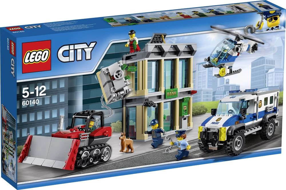 LEGO City 60140 Pljačka banke buldožerom slika