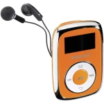 MP3 reproduktor Intenso Music Mover 8 GB, narančaste boje, pričvrsna kopča