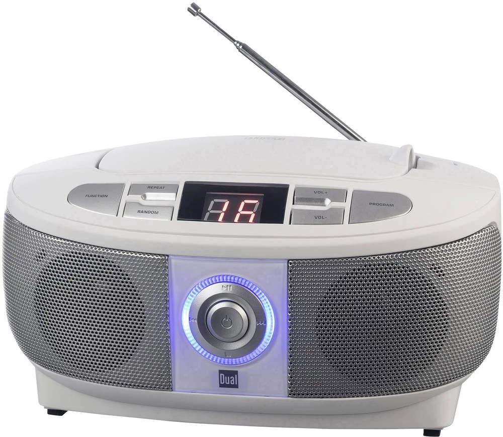 UKV CD radio Dual P 49-1 UKV, CD, bijele boje slika