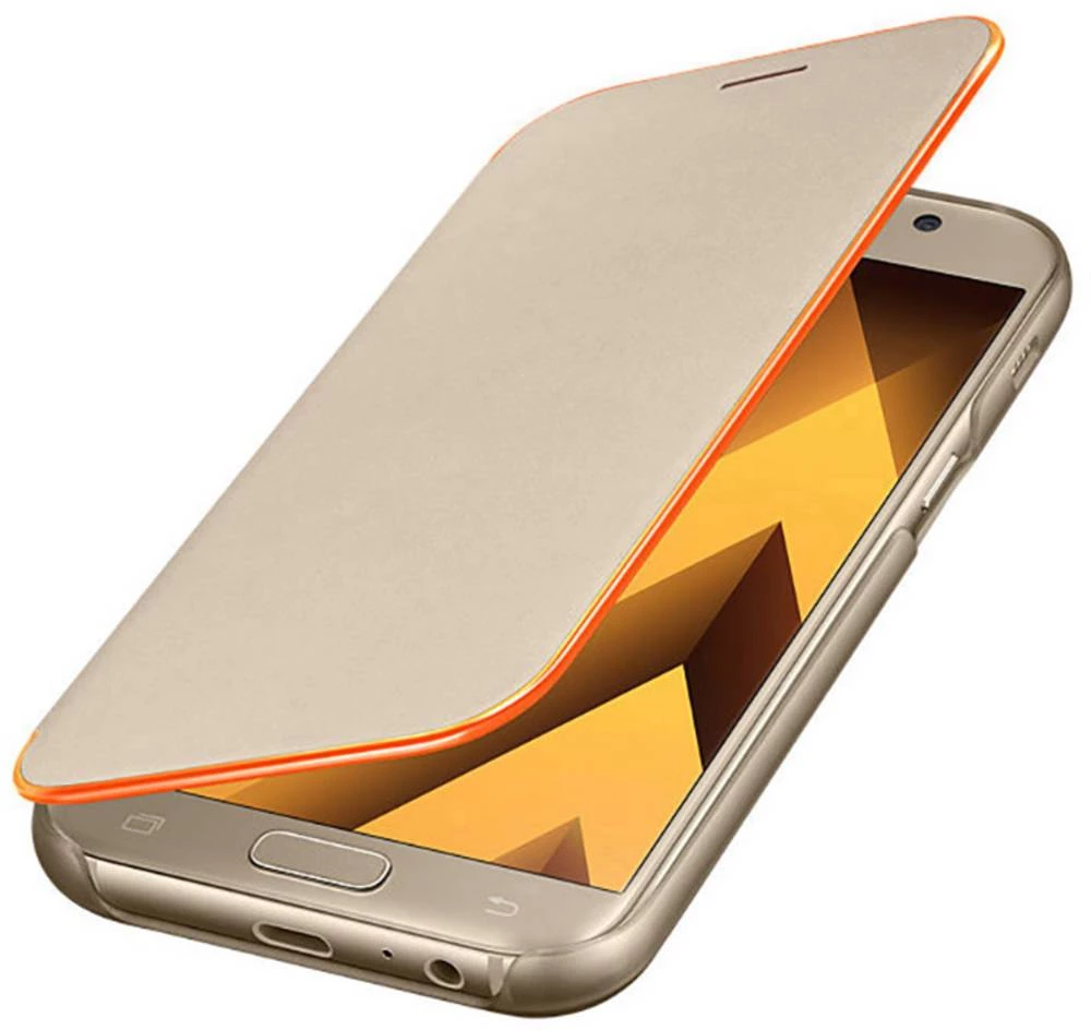 Samsung preklopne korice Neon preklopne korice EF-FA520 pogodne za: Samsung Galaxy A5 (2017) zlatne boje slika