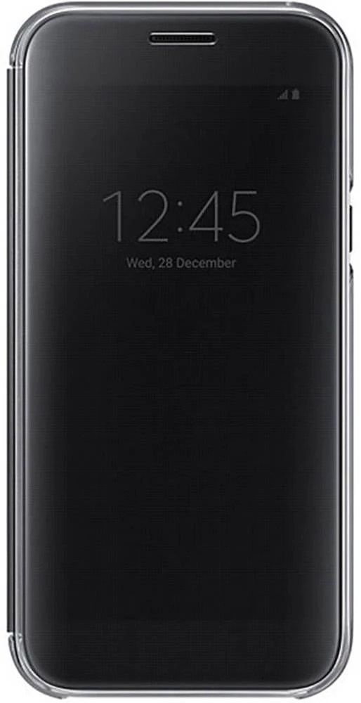 Samsung preklopne korice Clear View Cover EF-ZA520 pogodne za: Samsung Galaxy A5 (2017), crne boje slika