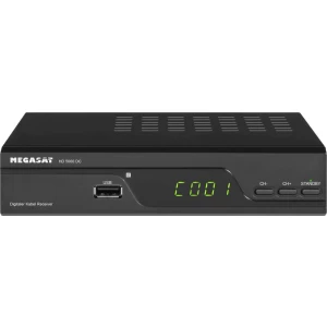 HD kabelski prijemnik MegaSat HD 5000 DC prednji USB, LAN-spreman slika