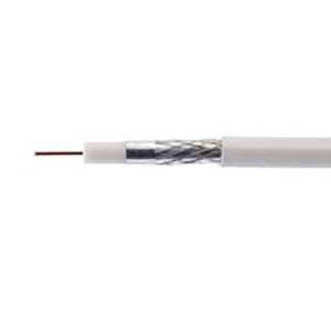 Koaksjialni kabel vanjski promjer: 6.9 mm 75 90 dB bijele boje Kathrein 21510015 100 m slika