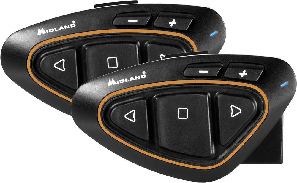 Interfon za motocikle C1230.01 BTX1 Pro Twin Midland za sve tipove kaciga slika