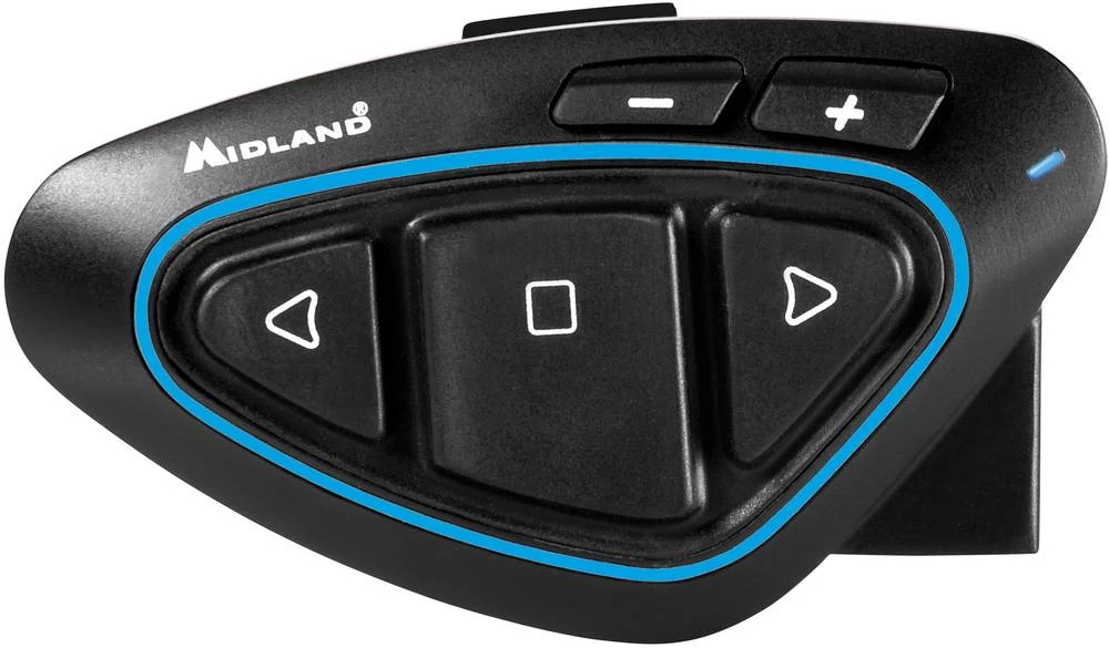 Interfon za motocikle C1231 BTX2 Pro Single Midland za sve tipove kaciga slika