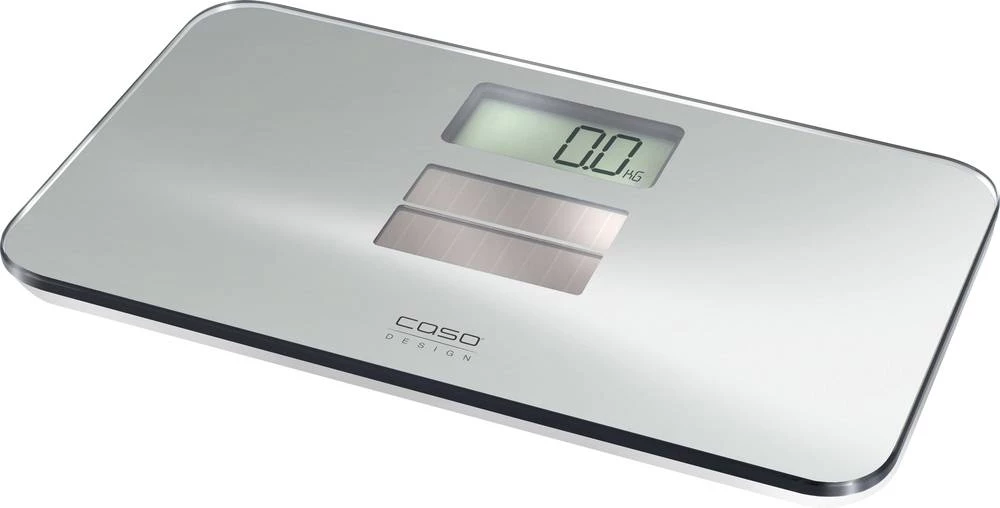 Digitalna osobna vaga body solar CASO zrcalno staklo područje vaganja (maks.)=150 kg srebrna slika