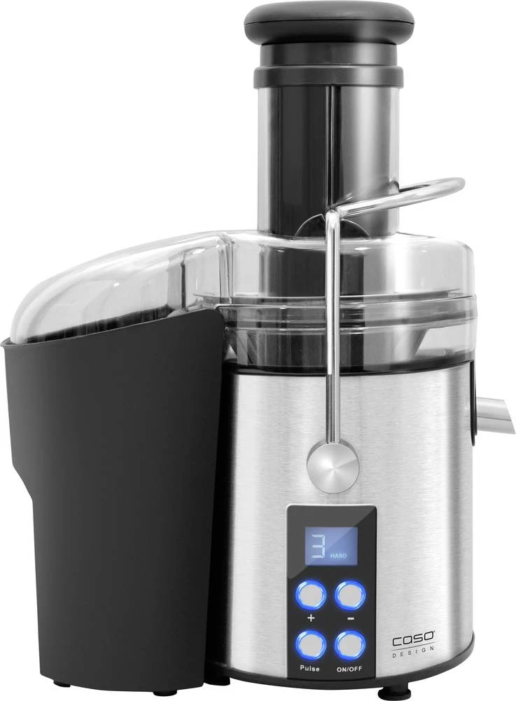 Sokovnik PJ 800 CASO 800 W plemeniti čelik, s ekranom crna slika