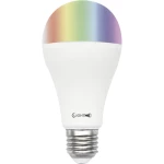 LightMe LED E27 10 W = 60 W RGBW ATT.CALC.EEK: A+ Klasičan oblik Mijenjanje boja, Prigušivanje osvjetljenja, Uklj. daljinski upravljač