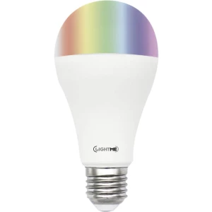 LightMe LED E27 10 W = 60 W RGBW ATT.CALC.EEK: A+ Klasičan oblik Mijenjanje boja, Prigušivanje osvjetljenja, Uklj. daljinski upravljač slika