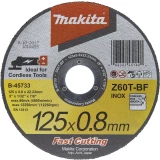 Rezna ploča 125x0,8 mm Inox Makita B-45733 promjer 125 mm 1 kom.