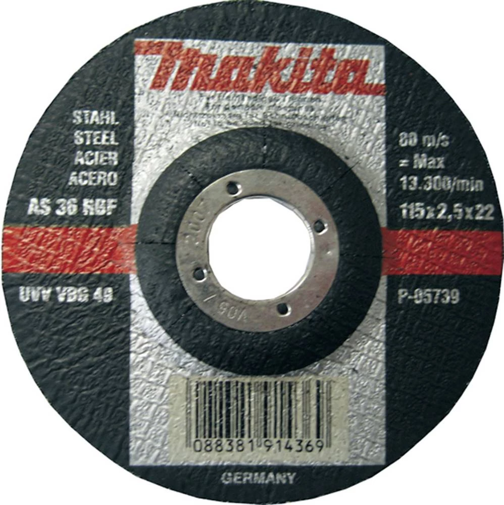 Set reznih ploča Makita P-05745 promjer 125 mm 5 kom. slika