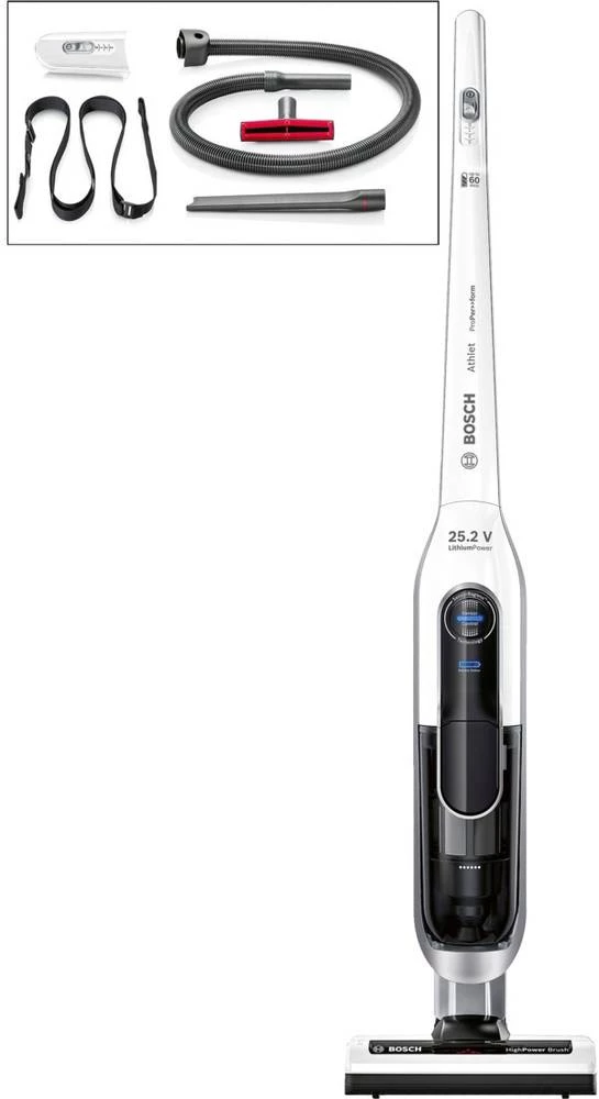 Ručni usisavač na bateriju BBH6P25K Bosch 25.2 V, bijela, crna slika