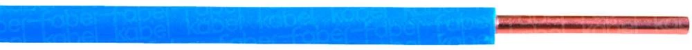 Vodič H05V-U 1 x 1 mm plave boje Faber Kabel 040022 metarski slika