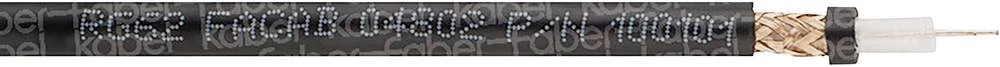Koaksjialni kabel vanjski promjer: 6.2 mm RG62 A/U 93 crne boje Faber Kabel 100101 metarski slika
