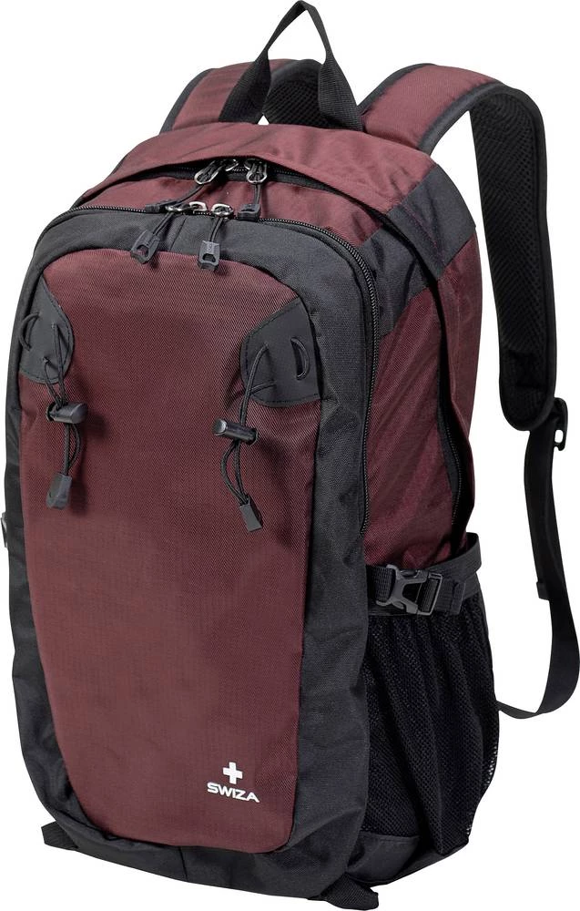 Ruksak Lucia BBP.1004.01 SWIZA 16 l (Š x V x Db) 280 x 450 x 160 mm crna, vinsko crvena slika