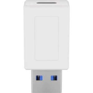 USB 3.0 Adapter [1x Muški konektor USB 3.0 tipa A - 1x Ženski konektor USB-C™] Bijela Goobay slika