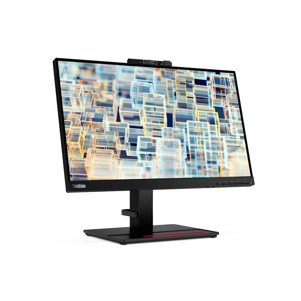 Lenovo ThinkVision T22v-20 LCD zaslon 54.6 cm (21.5 palac) Energetska učinkovitost 2021 D (A - G) 1920 x 1080 piksel Full HD 4 ms DisplayPort, HDMI™, VGA, USB 3.2 (gen. 1) IPS LCD slika